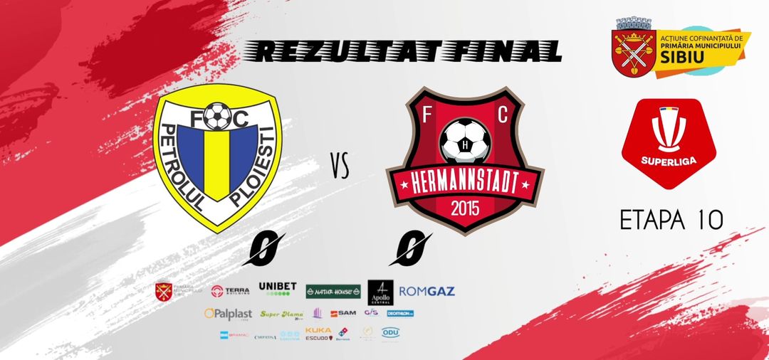 Rezultat final Petrolul Ploiești vs FCH