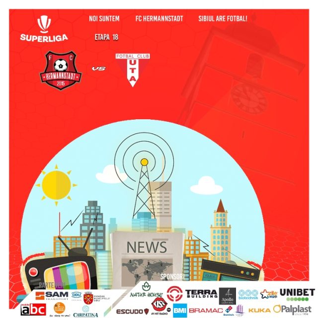 ACREDITĂRI MASS-MEDIA PENTRU MECIUL DINTRE A.F.C. HERMANNSTADT VS UTA ACREDITĂRI MASS-MEDIA PENTRU MECIUL DINTRE A.F.C. HERMANNSTADT VS UTA